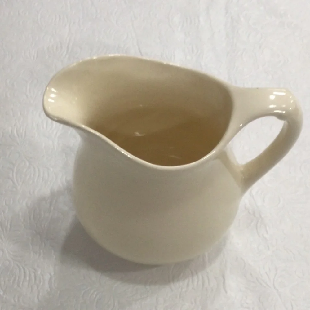 Water Pitcher Small Vintage White